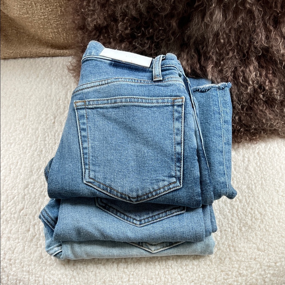 Re/Done Mid-Wash Blue Women's Jeans